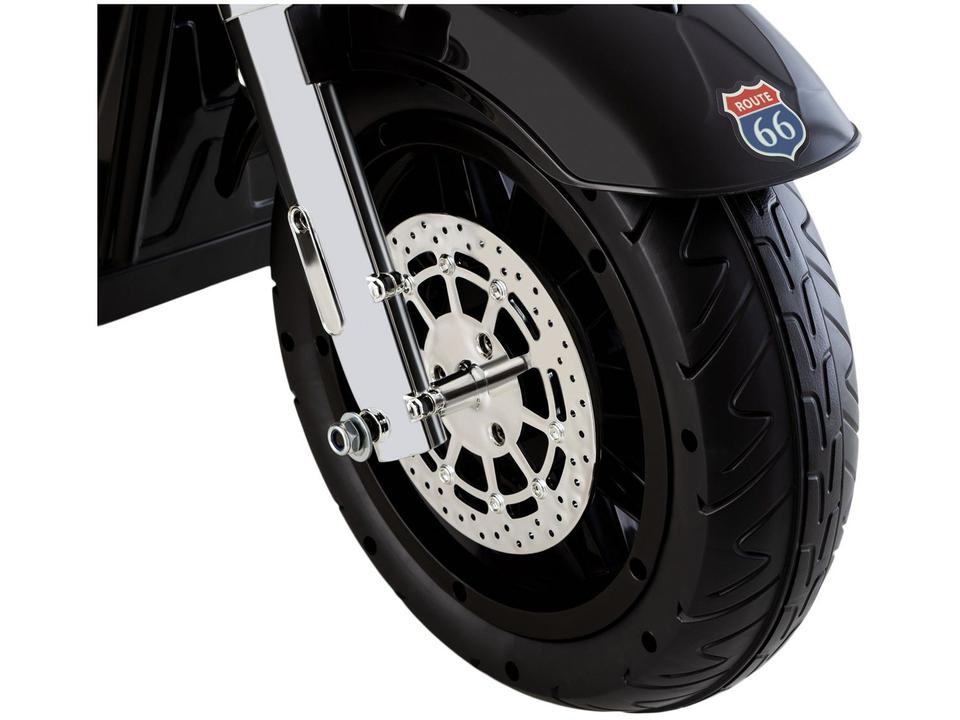 Moto Elétrica Infantil 12V 2 Marchas Bandeirante - 6
