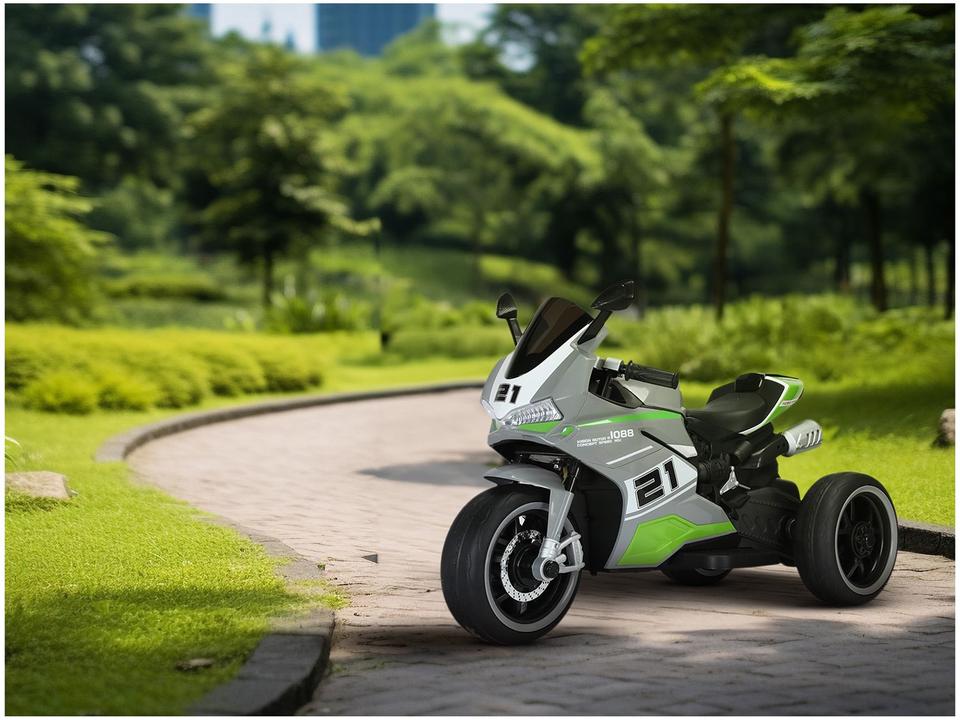Moto Elétrica Infantil 12V Speed GT Bandeirante - 1
