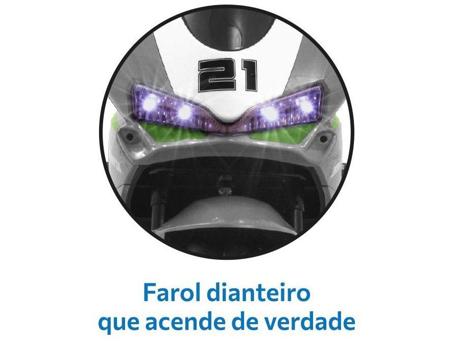 Moto Elétrica Infantil 12V Speed GT Bandeirante - 4