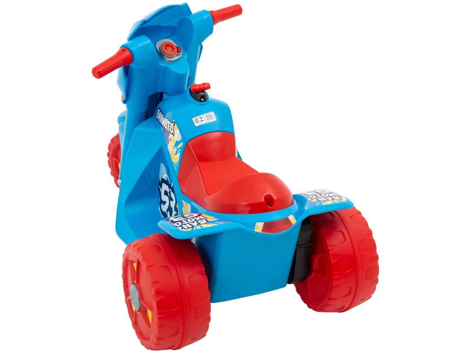 Moto Elétrica Infantil 6V 2 Marchas Bandeirante - 2