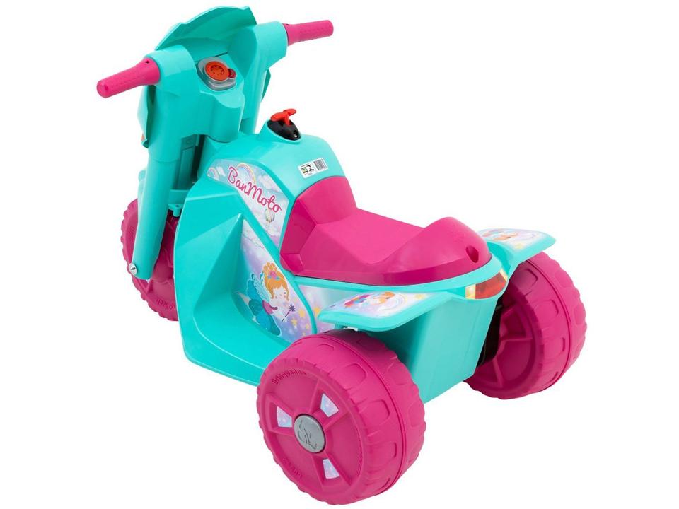 Moto Elétrica Infantil 6V 2 Marchas Bandeirante - 4