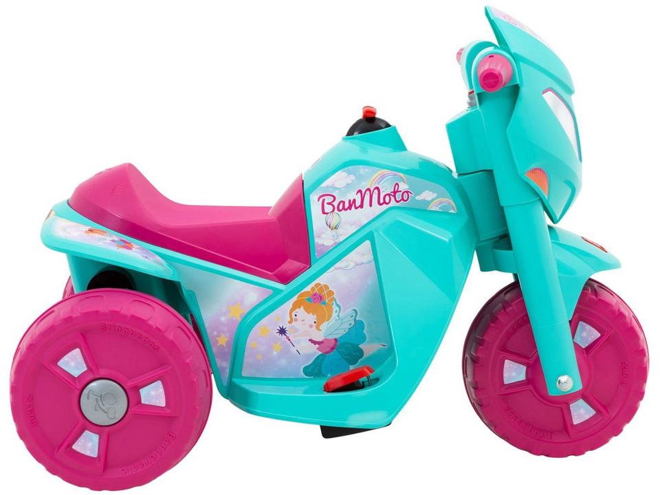 Moto Elétrica Infantil 6V 2 Marchas Bandeirante - 3