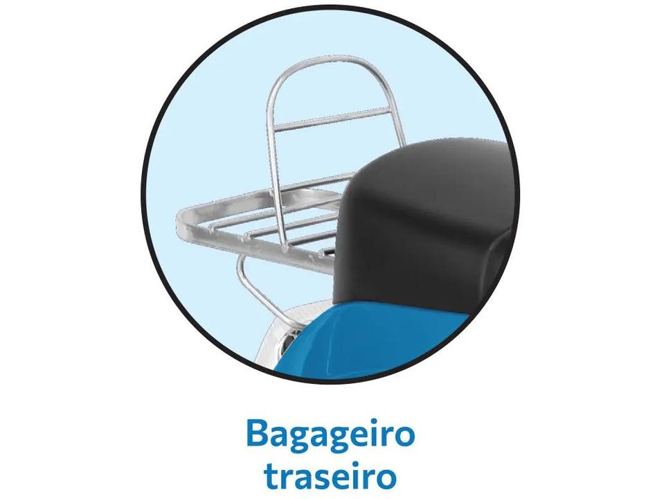 Moto Elétrica Infantil 6V Itália Scooter - 9