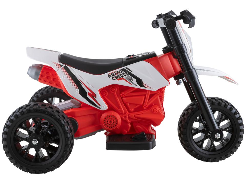 Moto Elétrica Infantil 6V Moto Cross - 1