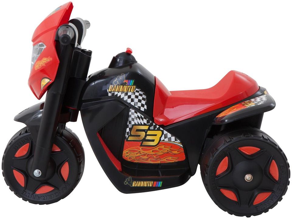 Moto Elétrica Infantil Ban 2 Marchas 6V - 11