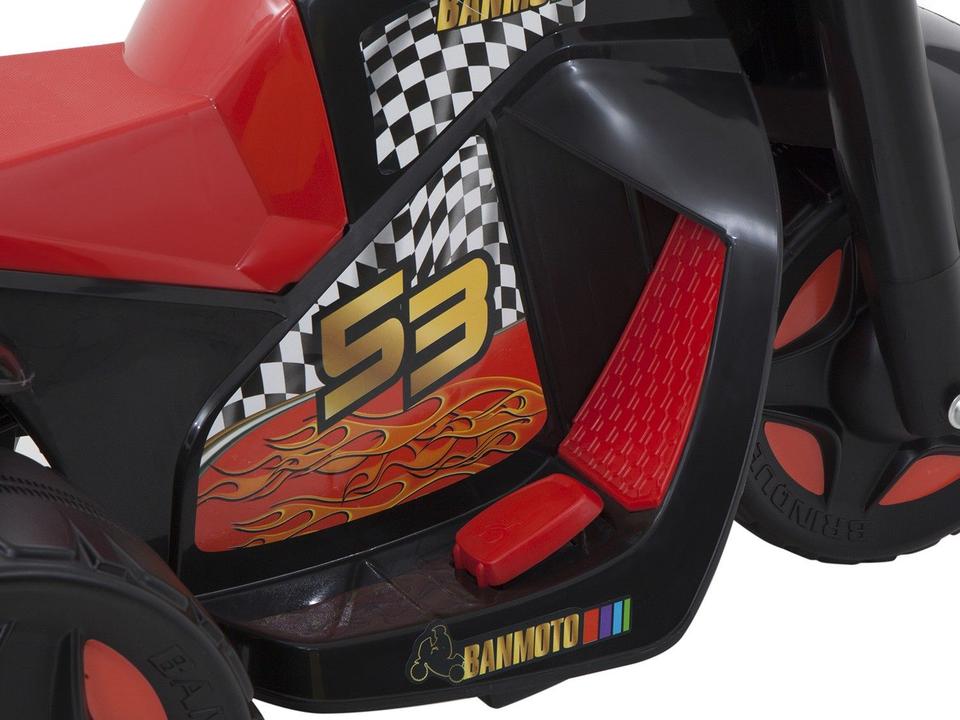 Moto Elétrica Infantil Ban 2 Marchas 6V - 3