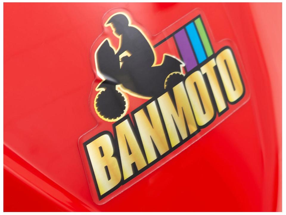 Moto Elétrica Infantil Preta Bandeirante - 8