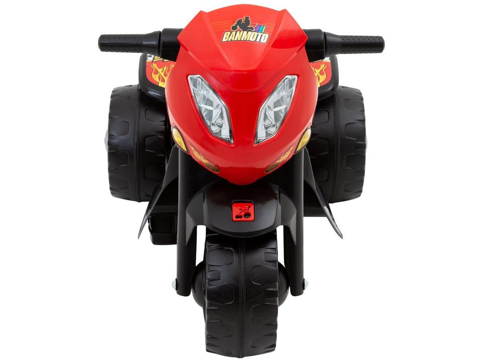 Moto Elétrica Infantil Preta Bandeirante - 5