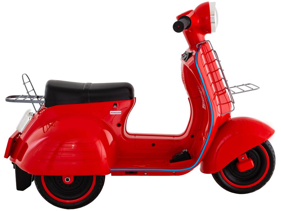 Moto Lambreta Elétrica Infantil 6V 2 Marchas - 4