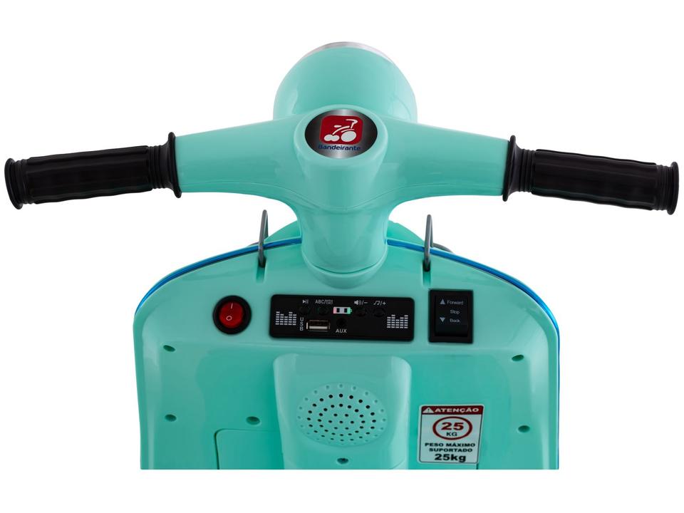 Moto Lambreta Elétrica Infantil 6V 2 Marchas - 12