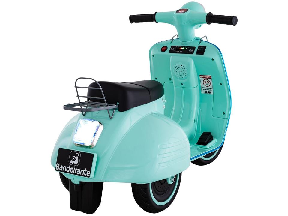 Moto Lambreta Elétrica Infantil 6V 2 Marchas - 4
