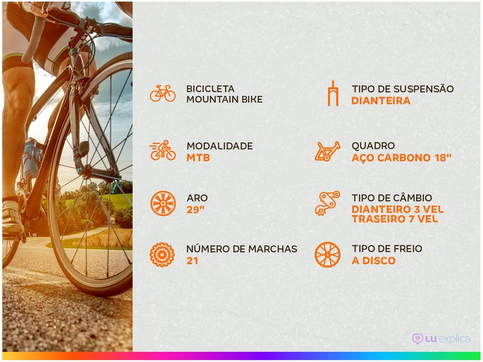 Mountain Bike 29 Houston Discovery Aço Carbono - 2