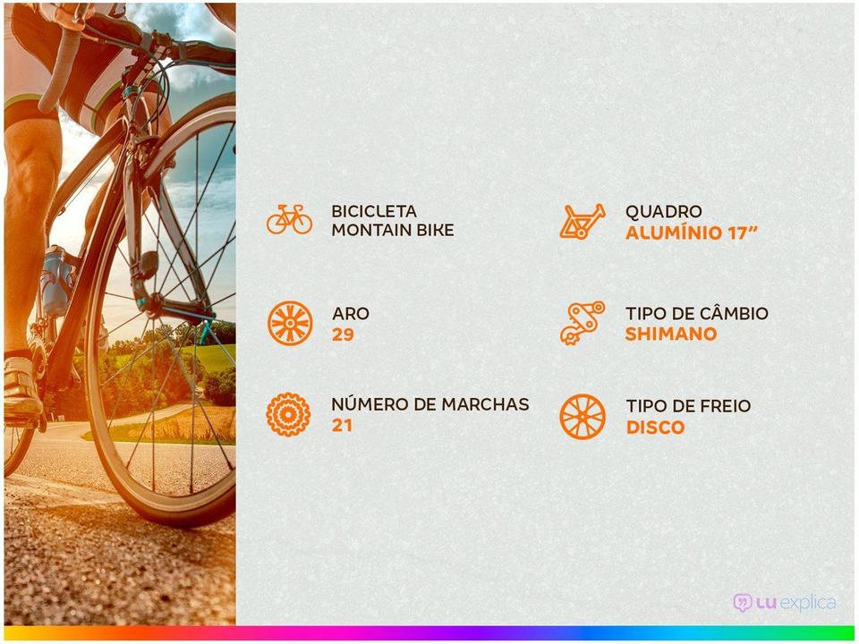 Mountain Bike Aro 29 Caloi Vulcan de Alumínio - 1