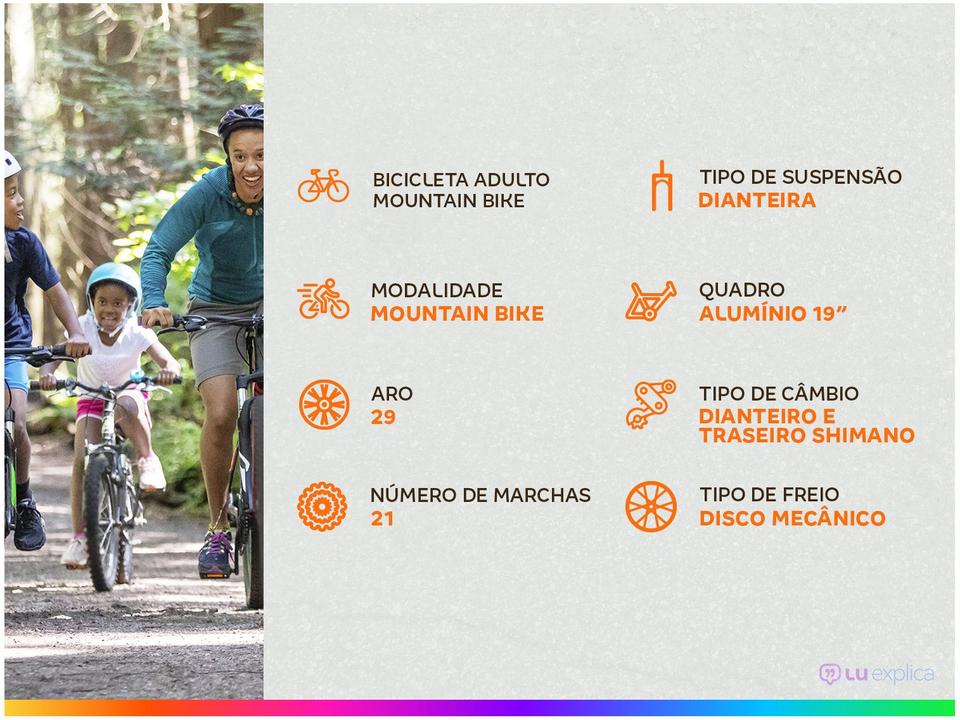 Mountain Bike Aro 29 Rava Pressure Alumínio - 1