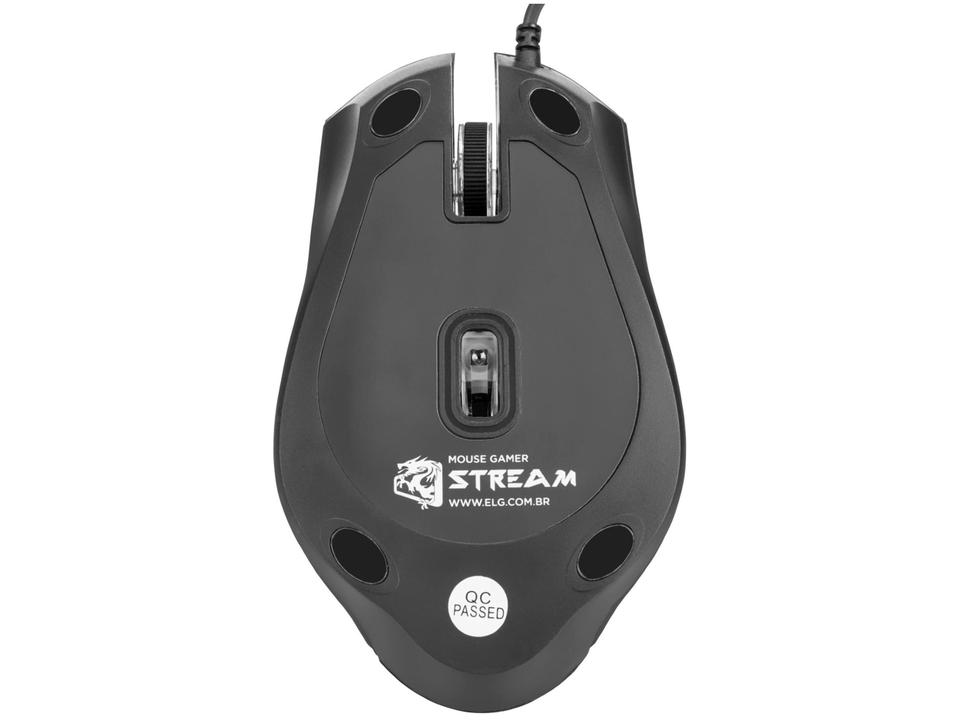 Mouse Gamer ELG Óptico 2400DPI 6 Botões - 4