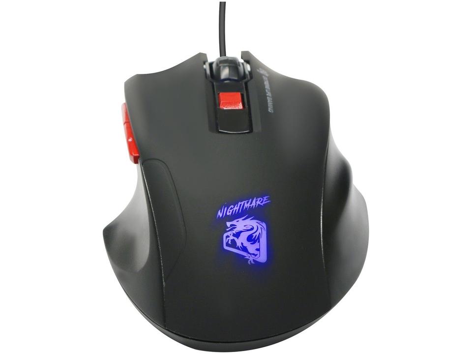 Mouse Gamer ELG Óptico 4000DPI 6 Botões - 4