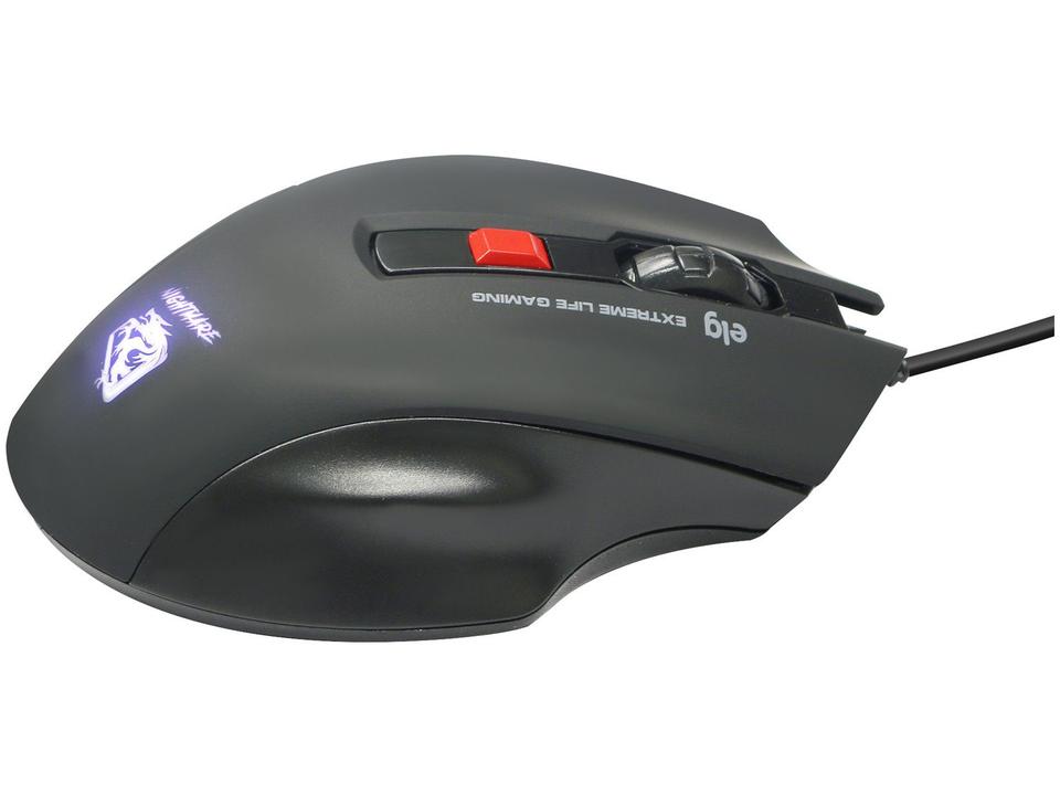 Mouse Gamer ELG Óptico 4000DPI 6 Botões - Nightmare - 2