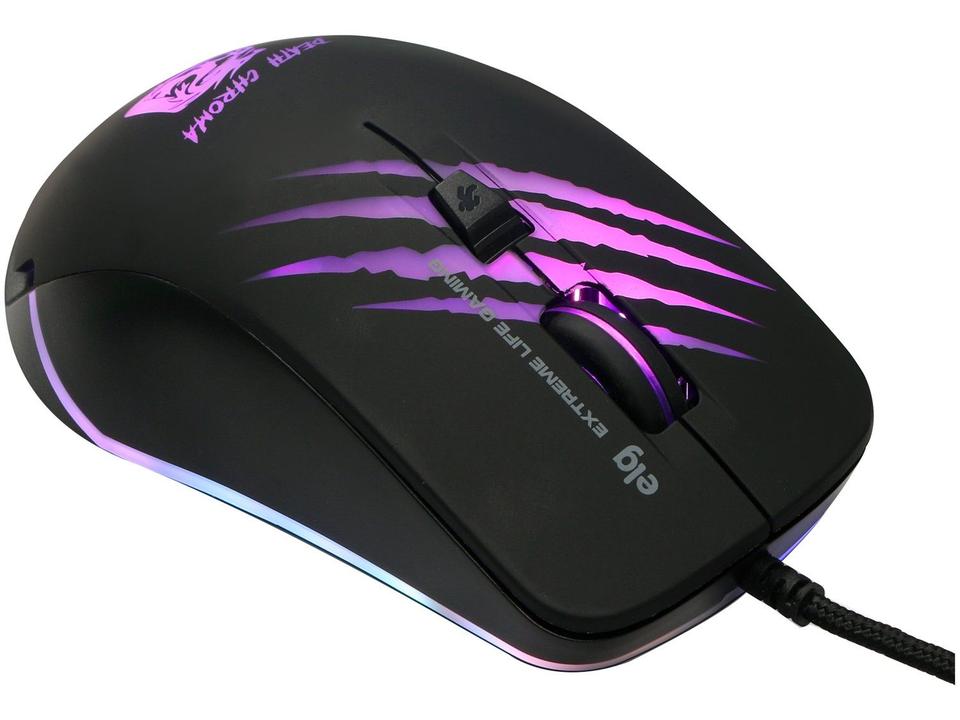 Mouse Gamer ELG Óptico 4800DPI 6 Botões - 1