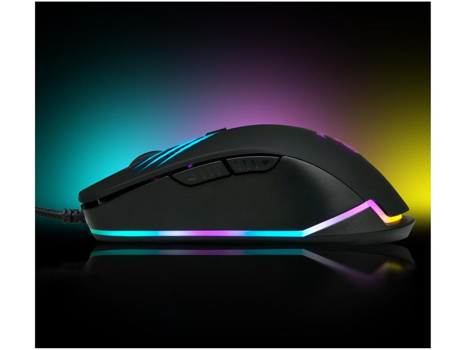 Mouse Gamer ELG Óptico 4800DPI 6 Botões - Death Chroma - 4