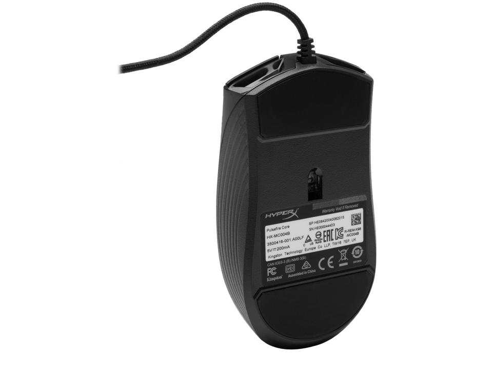 Mouse Gamer HyperX Óptico 6200DPI 7 Botões - 6