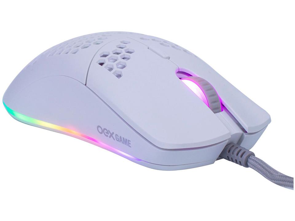 Mouse Gamer RGB OEX Game Óptico 7200DPI 7 Botões MS322 Dyon - 3