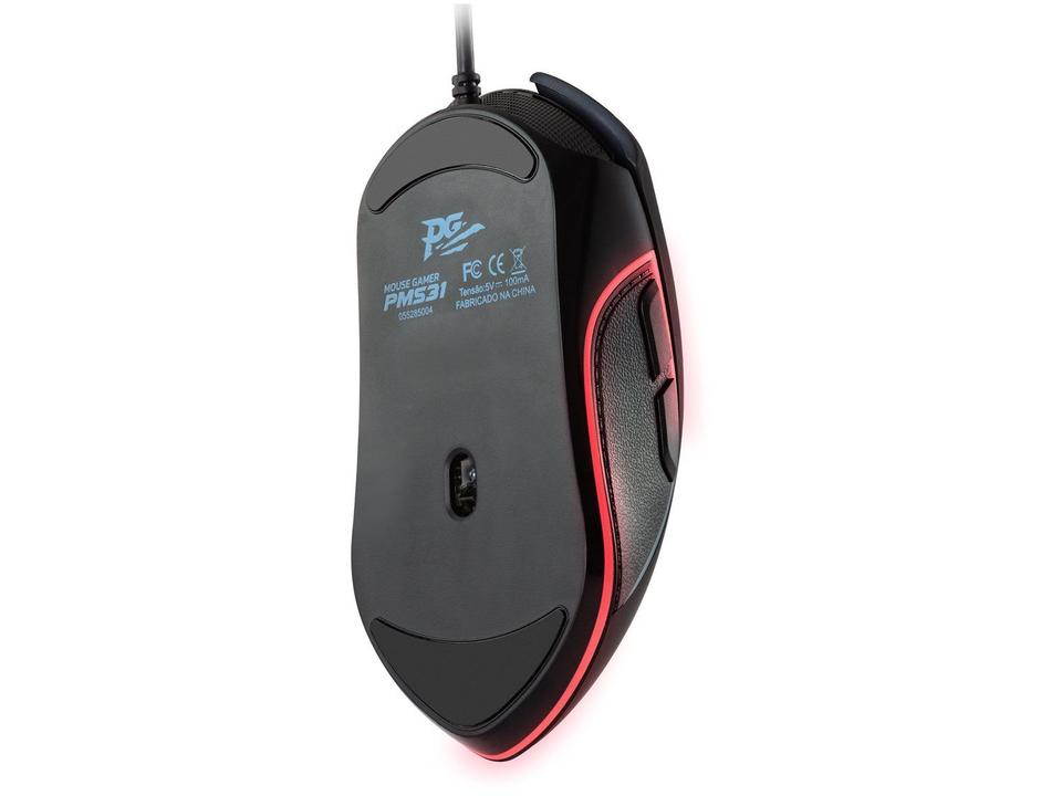 Mouse Gamer RGB Philco Óptico 2400DPI - 6