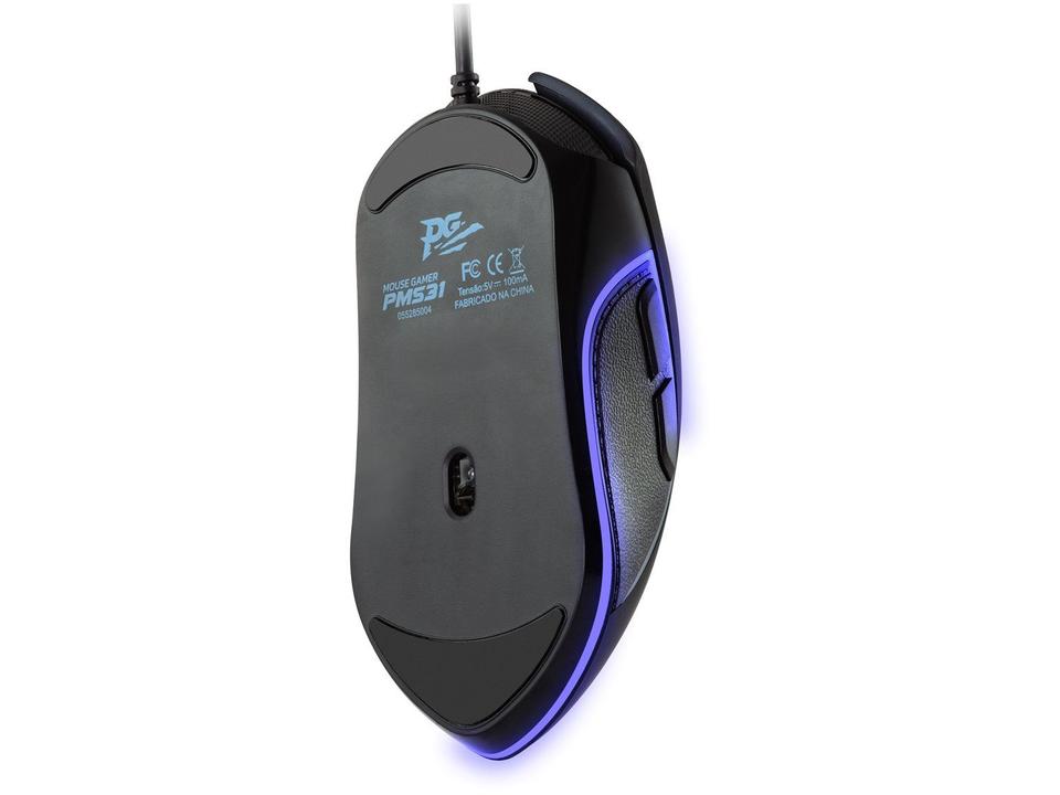 Mouse Gamer RGB Philco Óptico 2400DPI - 7