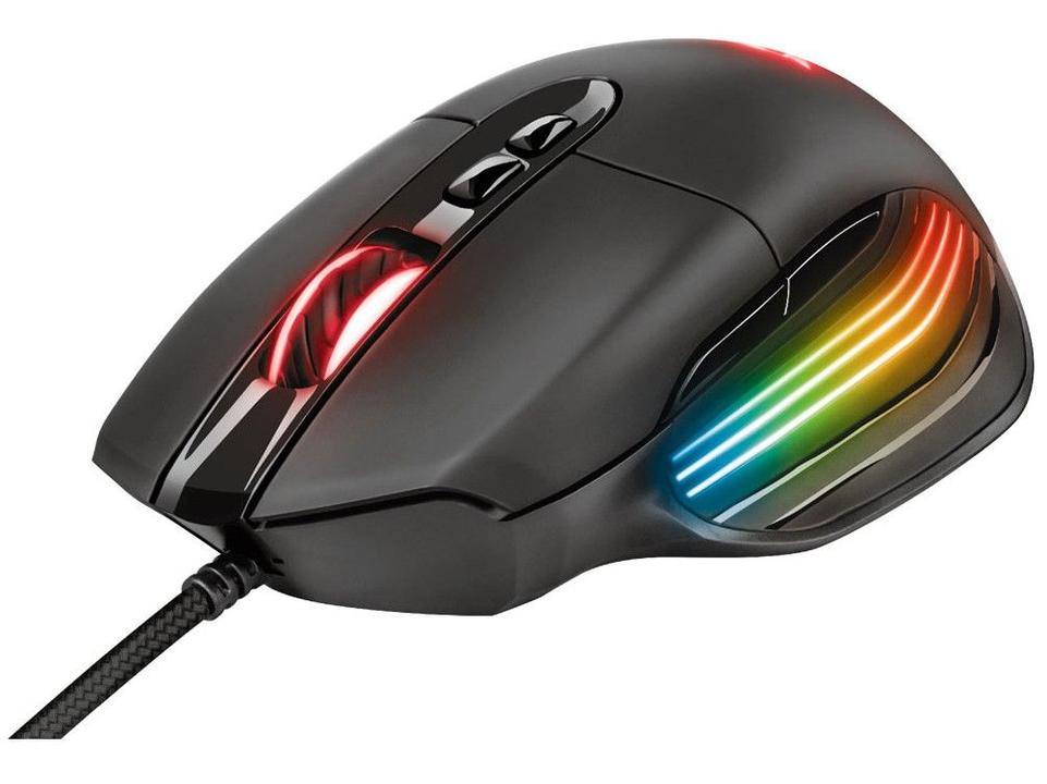 Mouse Gamer RGB Trust Óptico 10.000DPI - 2