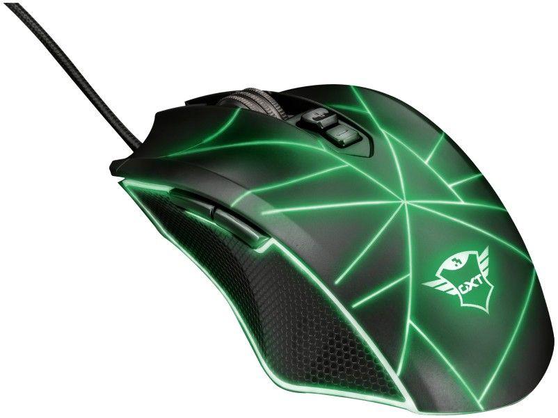 Mouse Gamer RGB Trust Óptico 4500DPI 7 Botões - 7