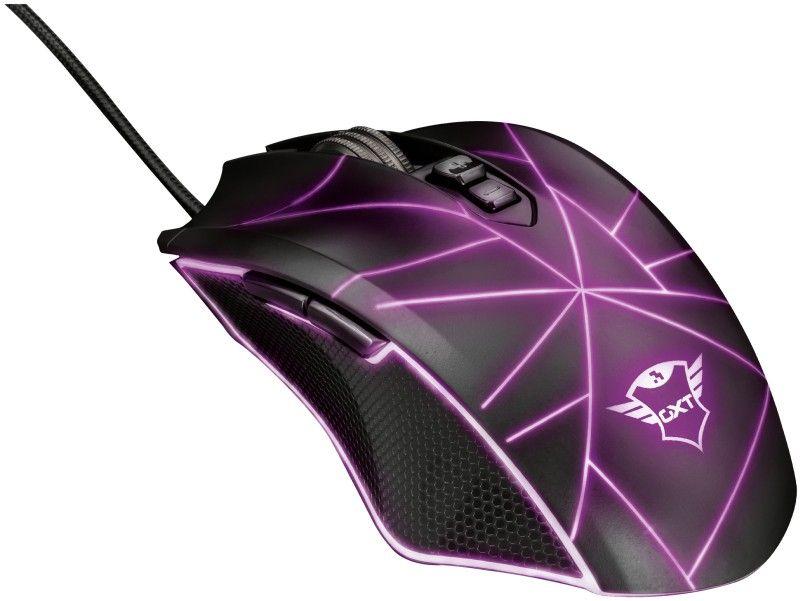 Mouse Gamer RGB Trust Óptico 4500DPI 7 Botões - 8