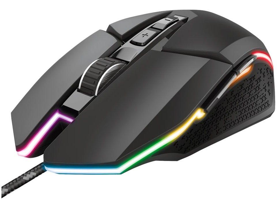 Mouse Gamer RGB Trust Óptico 6000DPI - 1