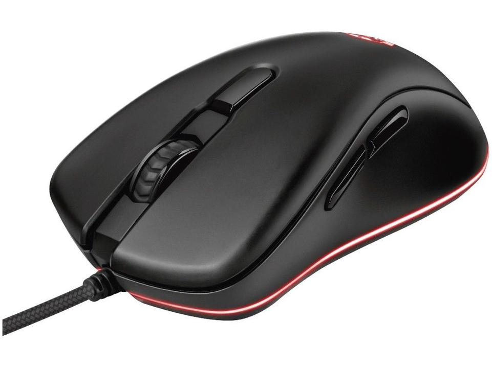 Mouse Gamer RGB Trust Óptico 6400DPI - 6 Botões GXT 930 Jacx - 2