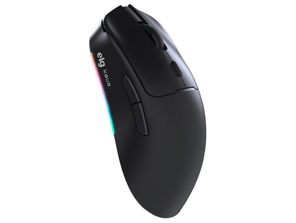 Mouse Gamer sem Fio ELG Óptico 12.800DPI 6 Botões Kaus Preto - 5