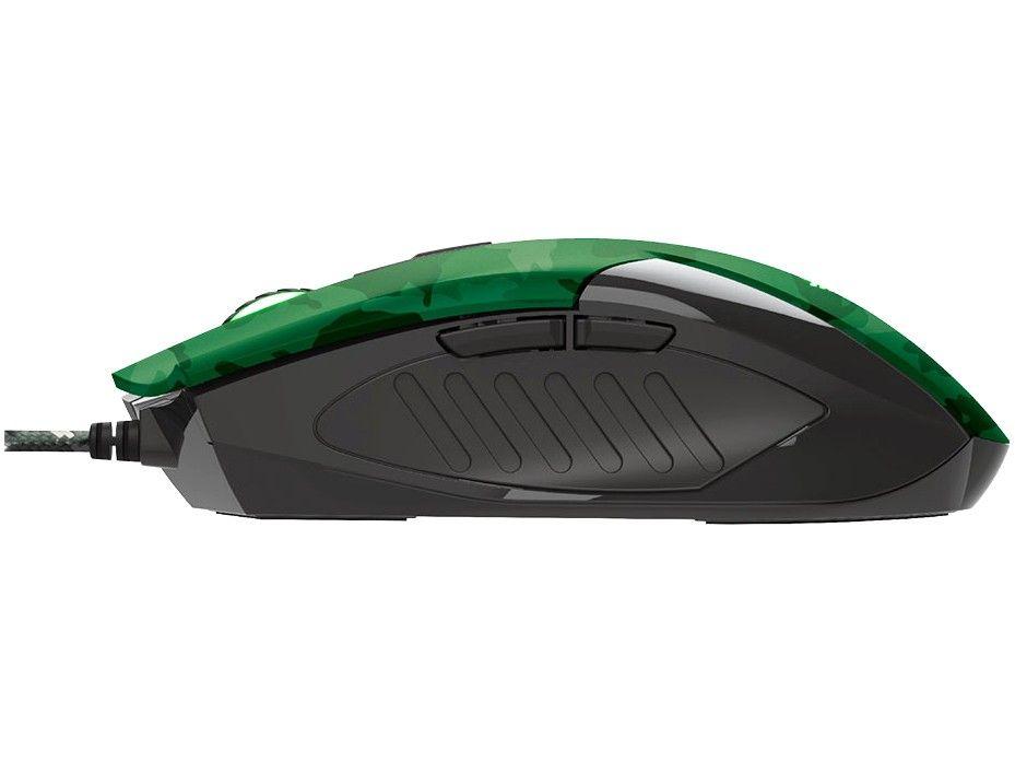 Mouse Gamer Trust Óptico 3200DPI 6 Botões - 3