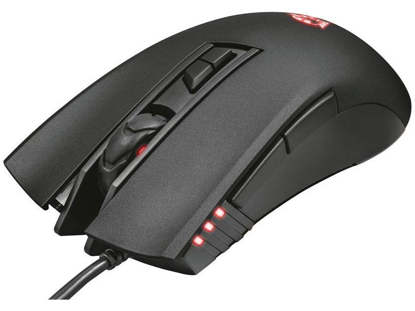 Mouse Gamer Trust Óptico 3200DPI 7 Botões - 1