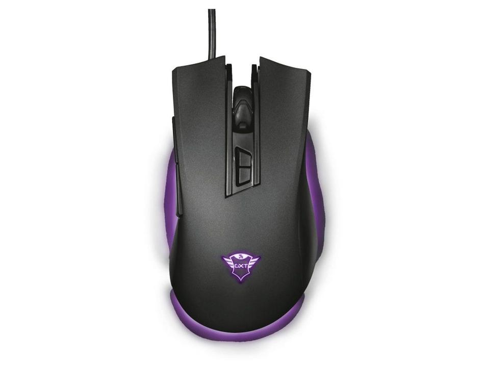 Mouse Gamer Trust Óptico 3200DPI 7 Botões - 7