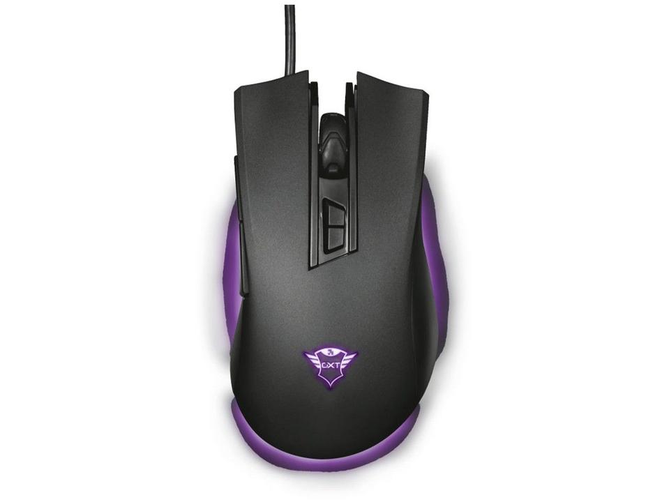 Mouse Gamer Trust Óptico 3200DPI 7 Botões - 4