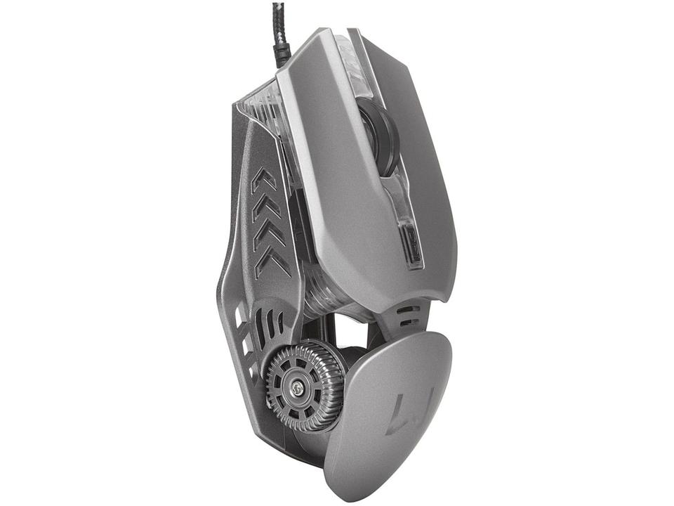 Mouse Gamer Warrior Keon Óptico - 3200dpi 6 Botões - 4