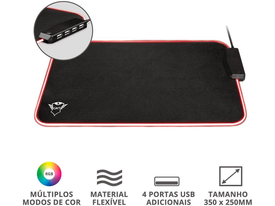 Mouse Pad Gamer Trust - GXT 765 Glide RGB - 14