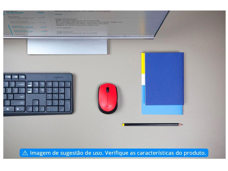 Mouse sem Fio Logitech M170 1000DPI - 2