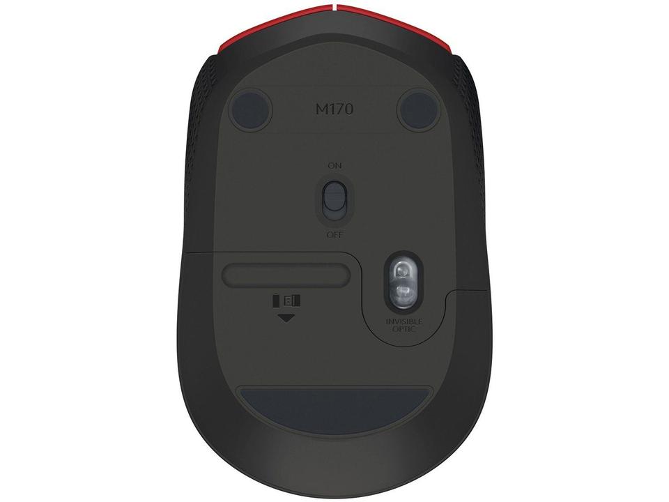 Mouse sem Fio Logitech M170 1000DPI - 8