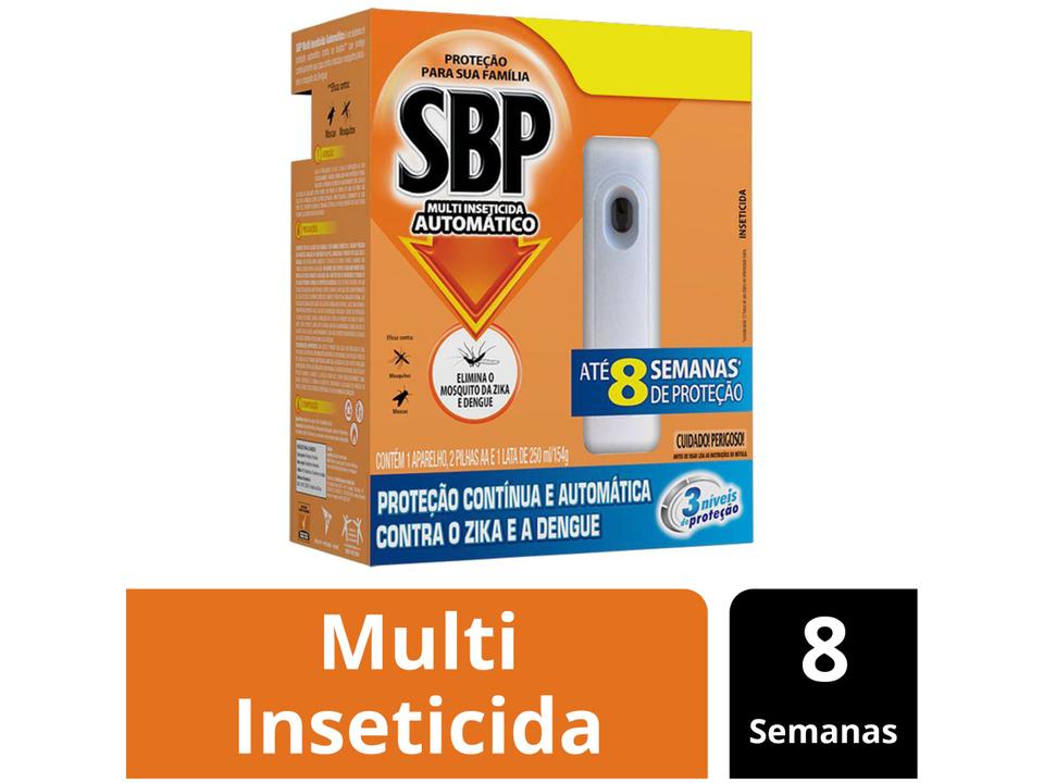 Multi Inseticida SBP Automático Aparelho com Refil 250ml - 1