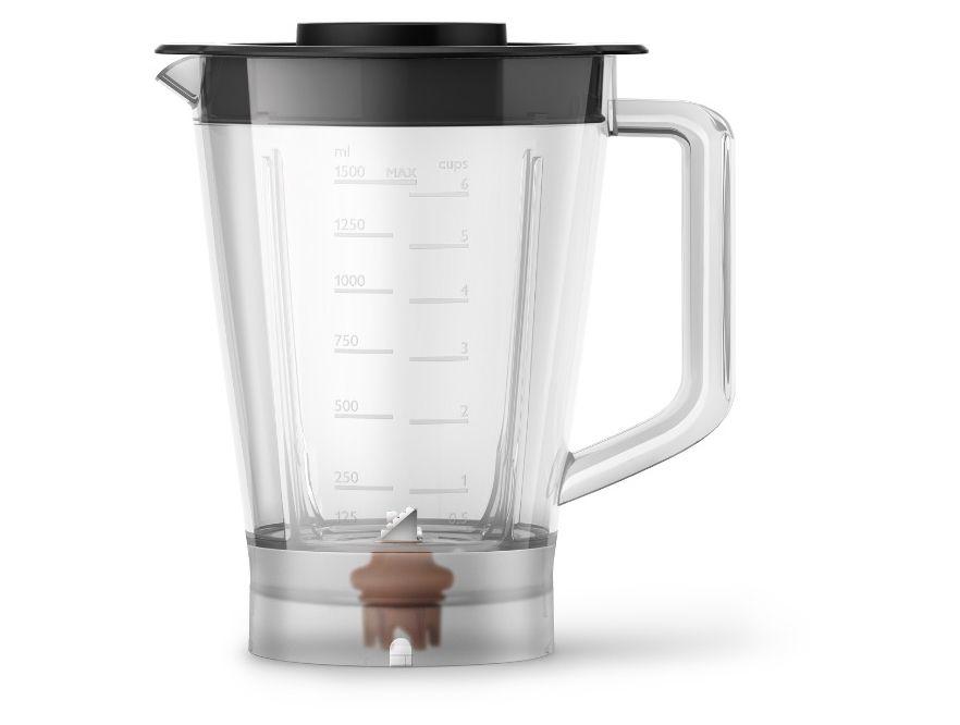 Multi-processador de Alimentos Philips Walita 1000W Preto PowerChop HR7304/90 - 7