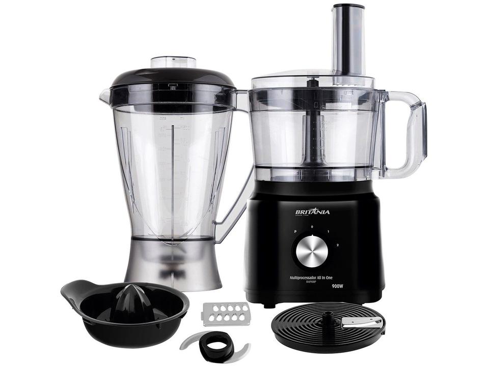 Multiprocessador Britânia Preto All In One - 1