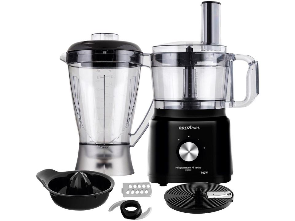 Multiprocessador Britânia Preto All In One - 1