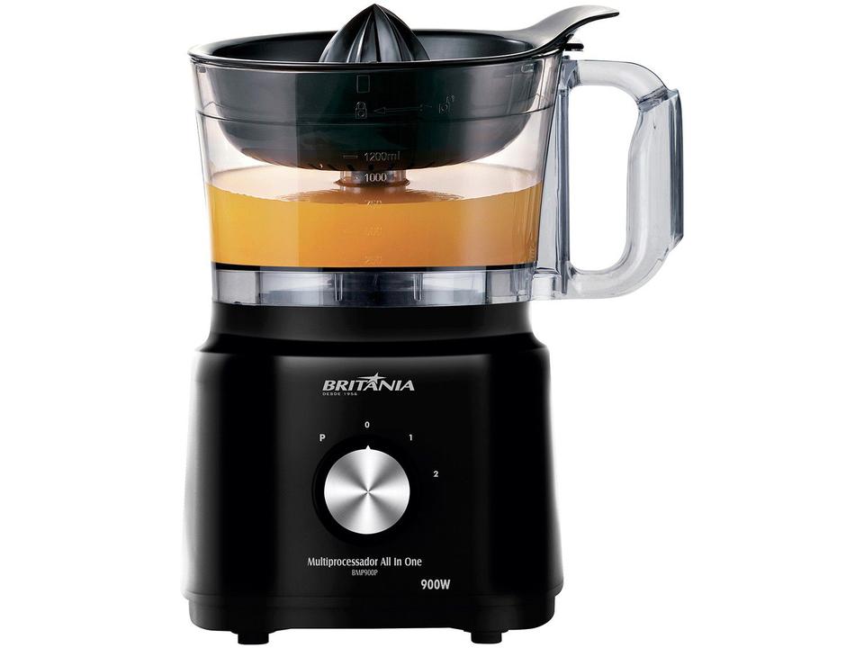 Multiprocessador Britânia Preto All In One - 4