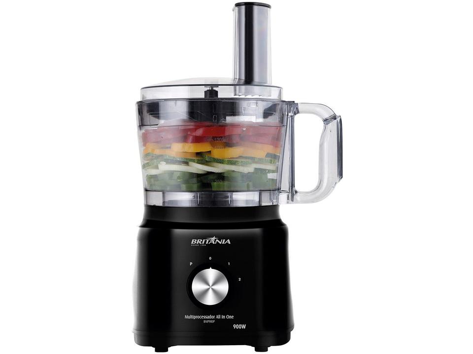 Multiprocessador Britânia Preto All In One - 2