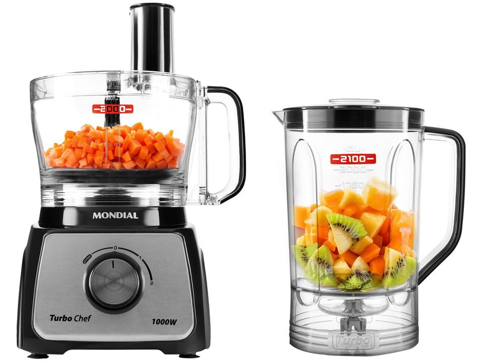 Multiprocessador de Alimentos Mondial Preto - 9