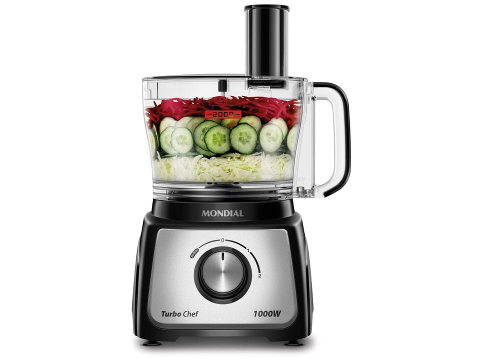 Multiprocessador de Alimentos Mondial Preto - 10