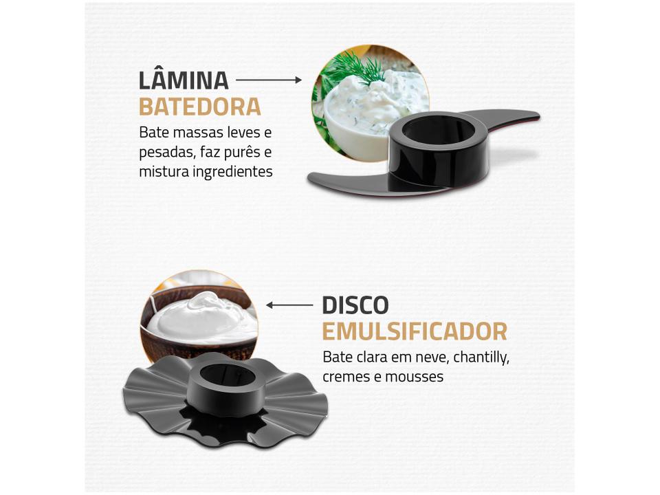Multiprocessador de Alimentos Mondial Preto - 6